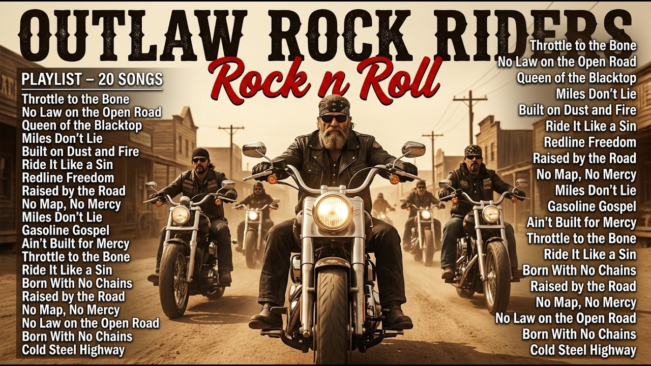 Outlaw Rock Riders – Southern Highway Rebels | Rock Biker Journey