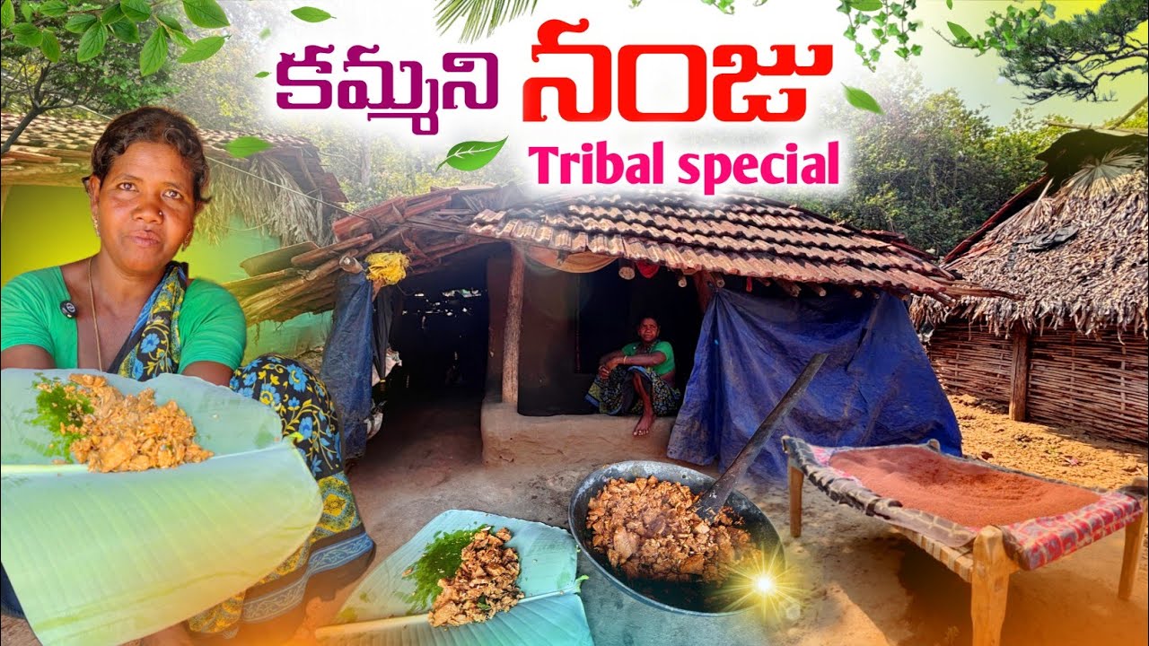 Tribal  STUFF Tasty 🤤 కల్లులోకి కమ్మని నంజు/ పచ్చని కొండ గ్రామంలో ప్రత్యేక వంట@TribalMirror 