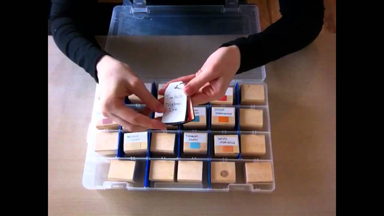 Homemade Ink Blending Tool (Part 2): Storage & Organization