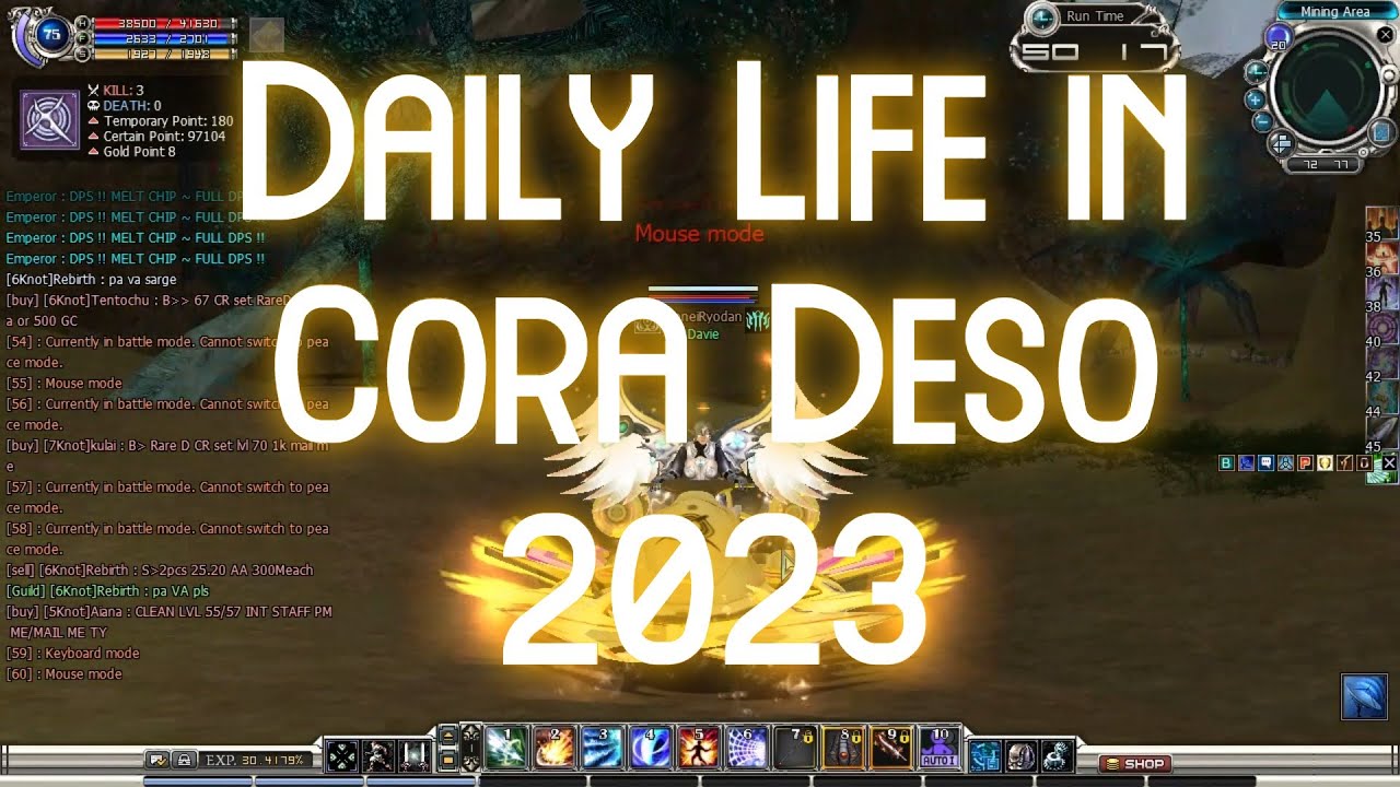 Daily life in Cora Deso 2023 - RF Online PlayPark Davie