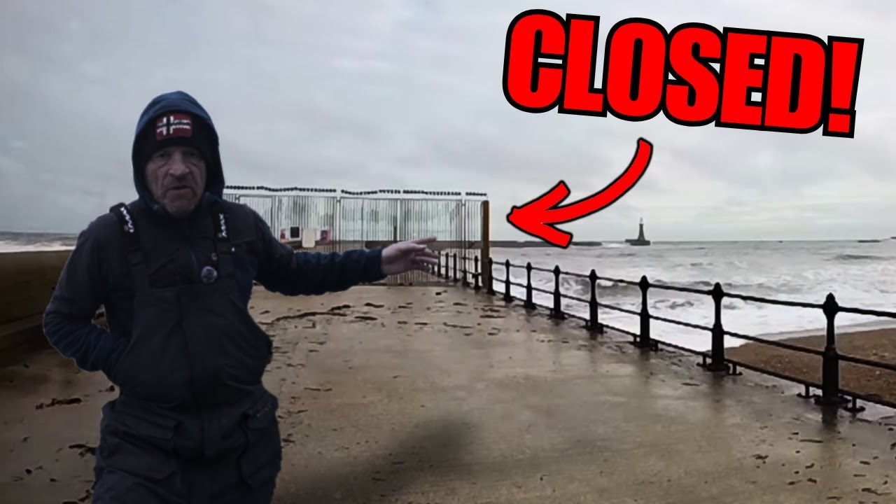 Molo Roker jest ZAMKNIĘTE! (Spacer po marinie Sunderland Boat Marina)