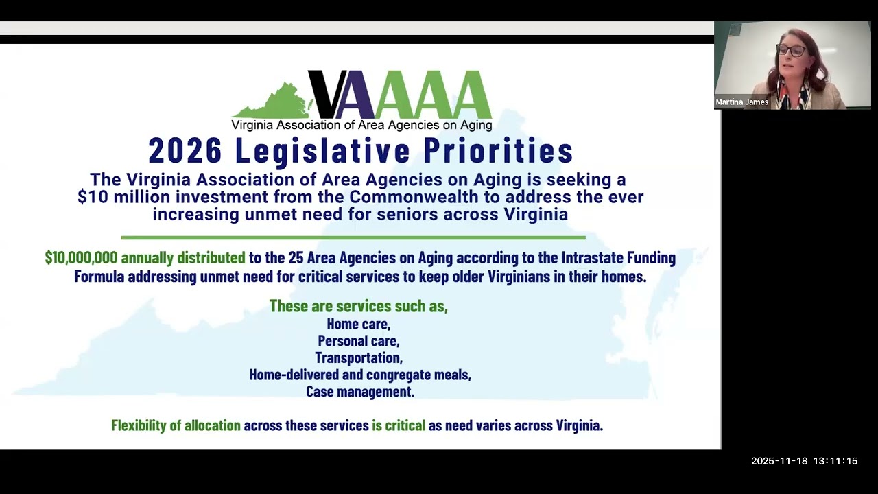 VGCOA Webinar: 2026 Legislative Priorities