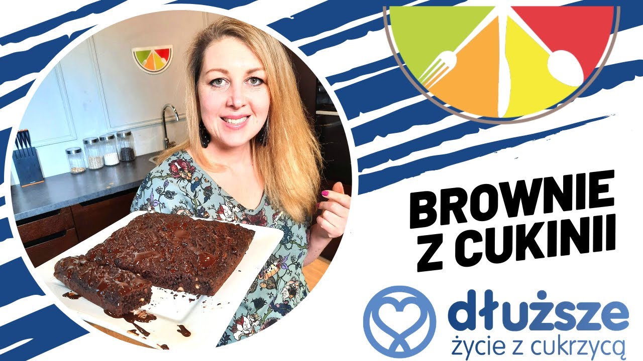 Brownie z cukinii, czyli zdrowe czekoladowe ciasto dla diabetyka