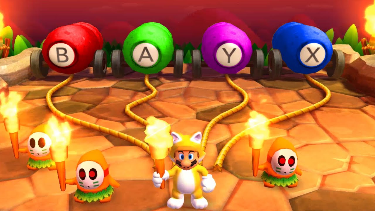 Mario Party: The Top 100 Minigames -  Mario Vs Luigi Vs Waluigi  Vs Daisy  (Master CPU)
