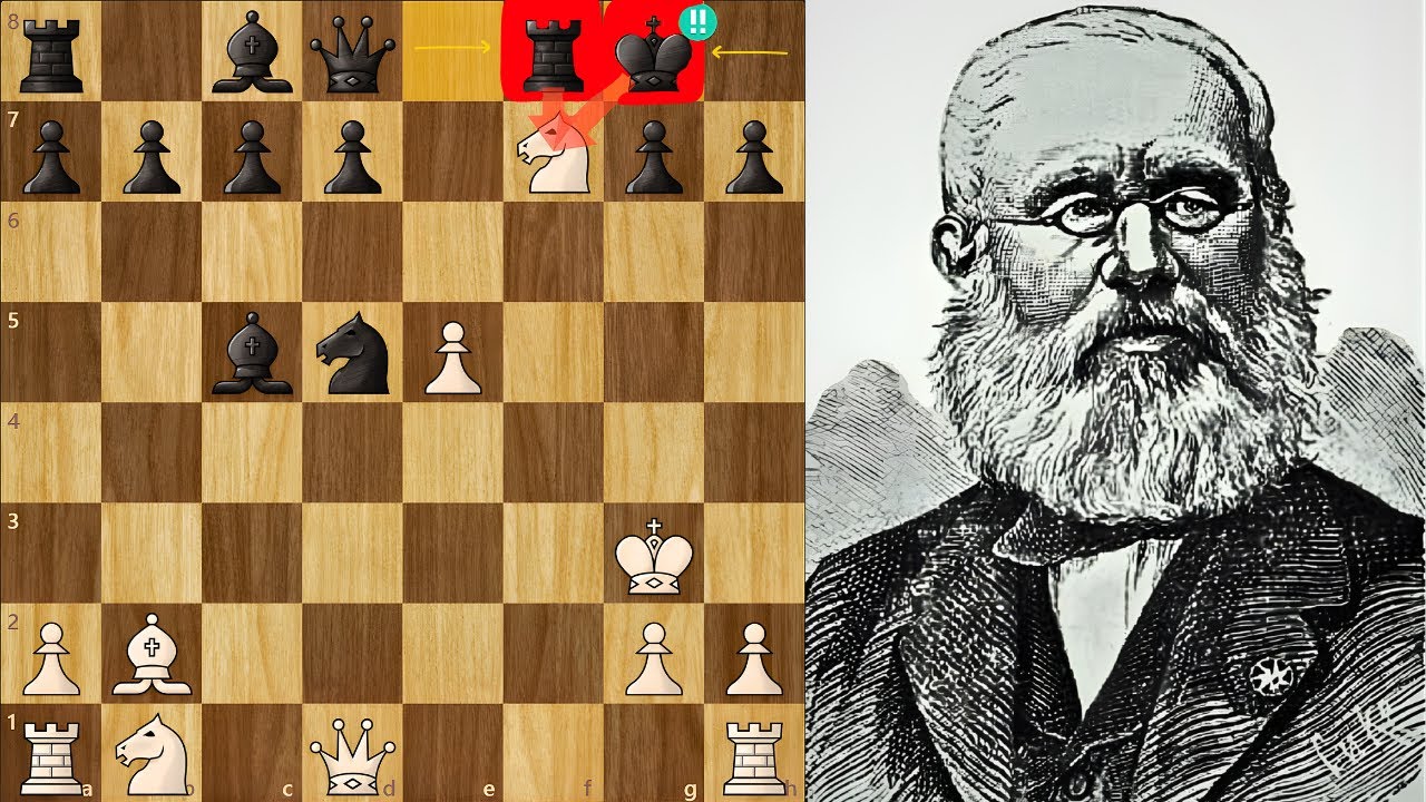 He CASTLED to Lose His Queen— The WILDEST Example of Castling in Chess History! 