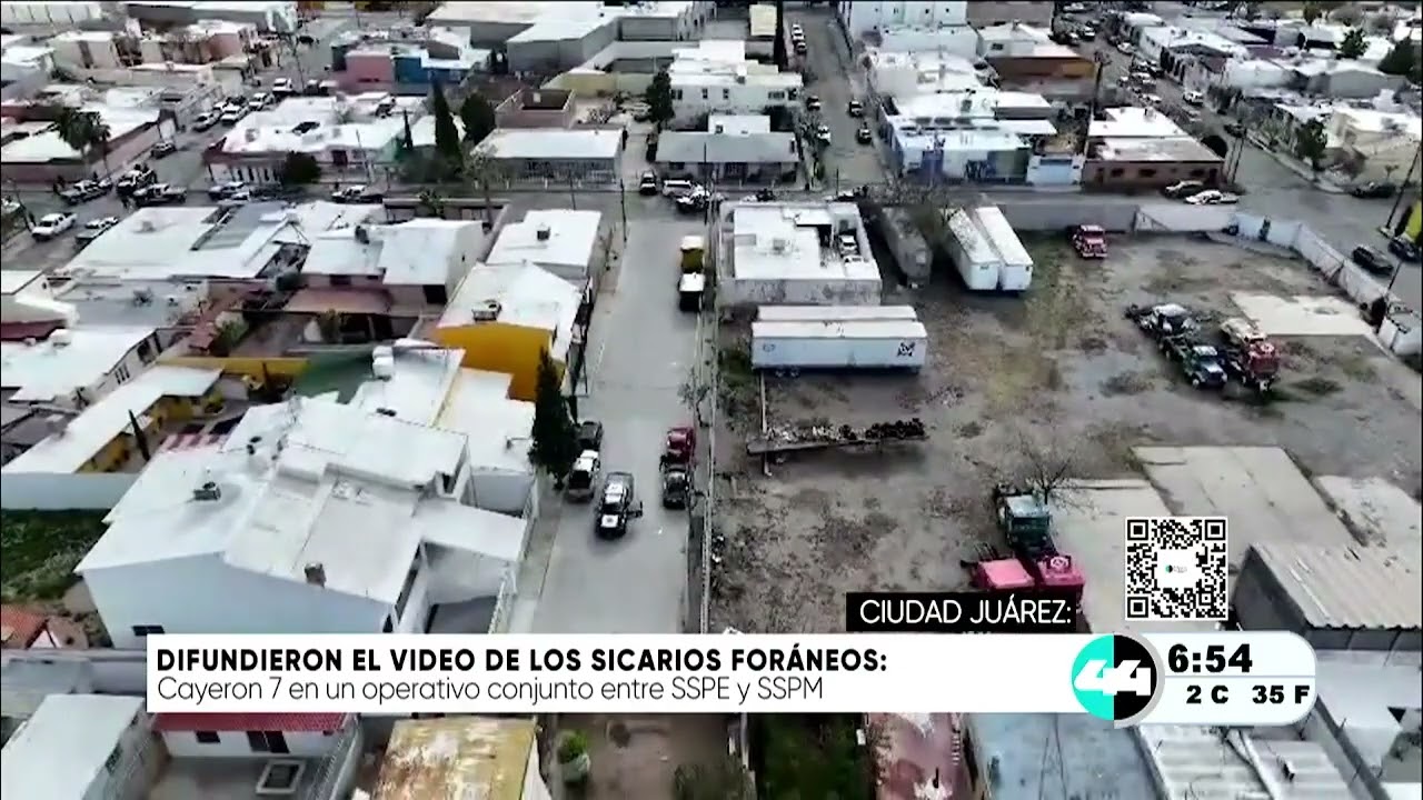 Difundieron el video de los sicarios foráneos