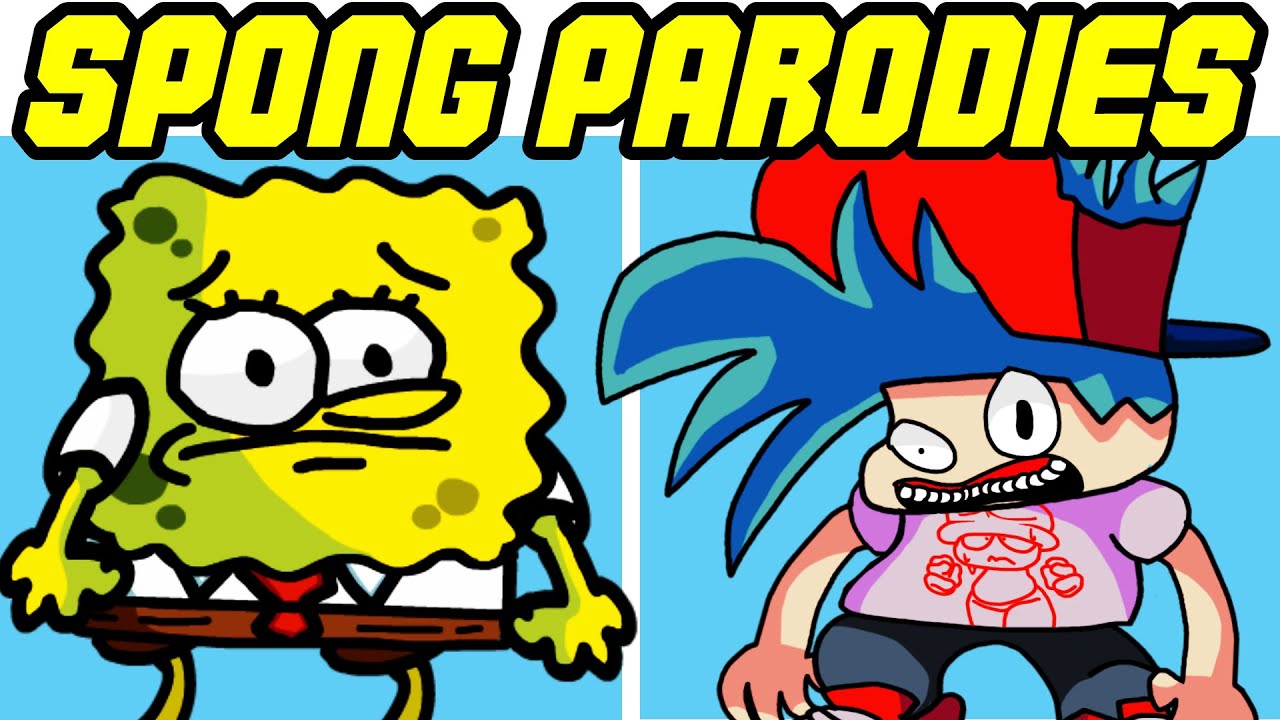 Friday Night Funkin' VS SpongeBob (Parodies) (FNF Mod)