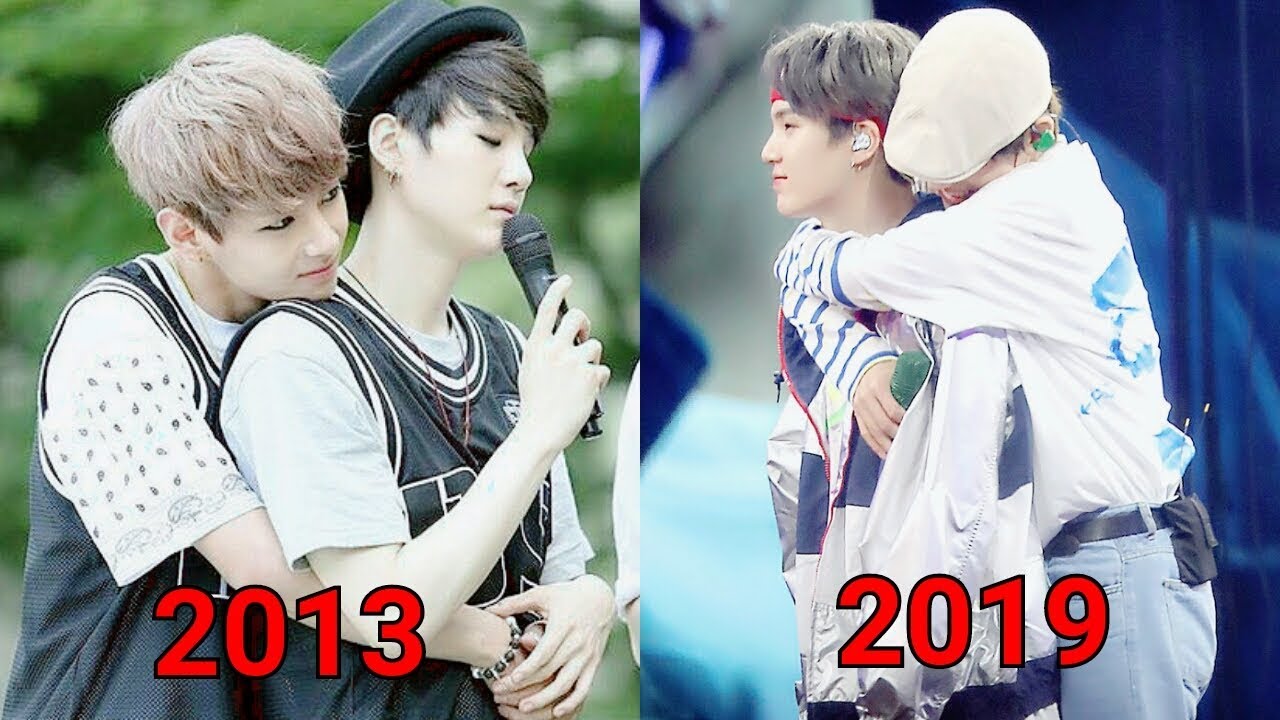 Taegi moment when hugging 2013-2019