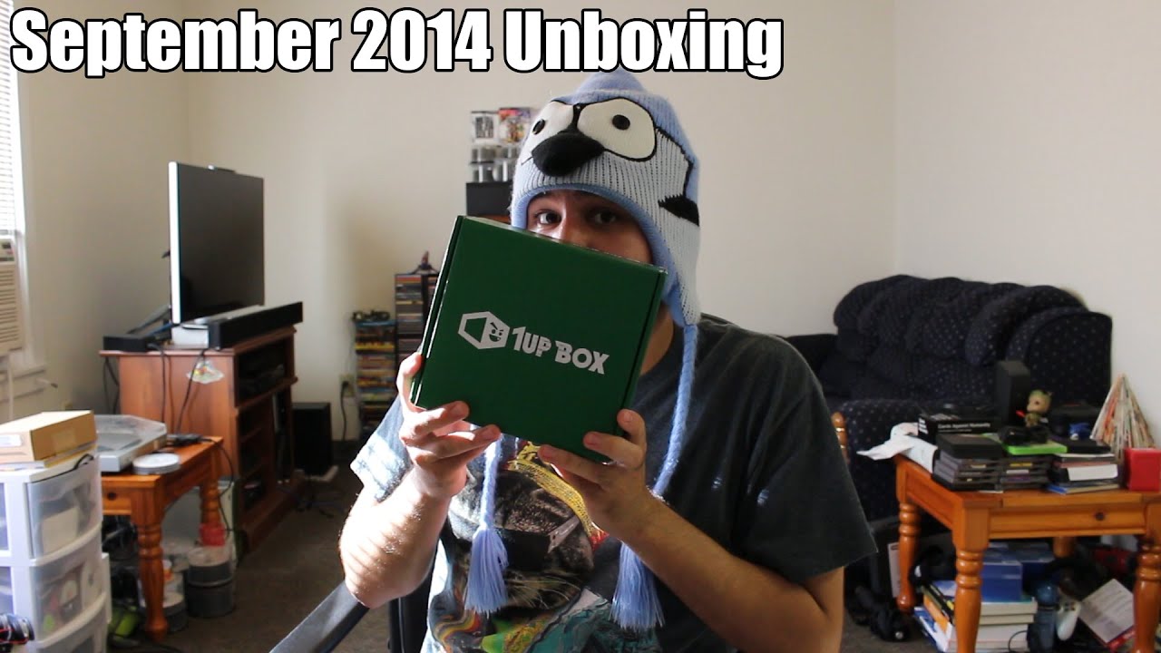 1Up Box September 2014 Unboxing [ADVENTURE]