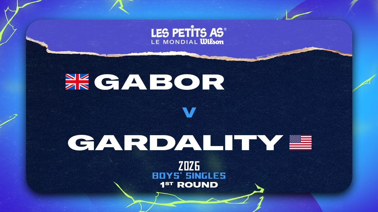 Les Petits As 2026 | Boys Singles R1 | Tomas GABOR vs. Daniel GARDALITY