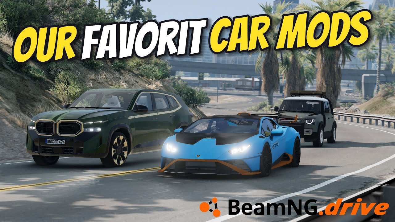 Наши любимые моды для BeamNG Drive