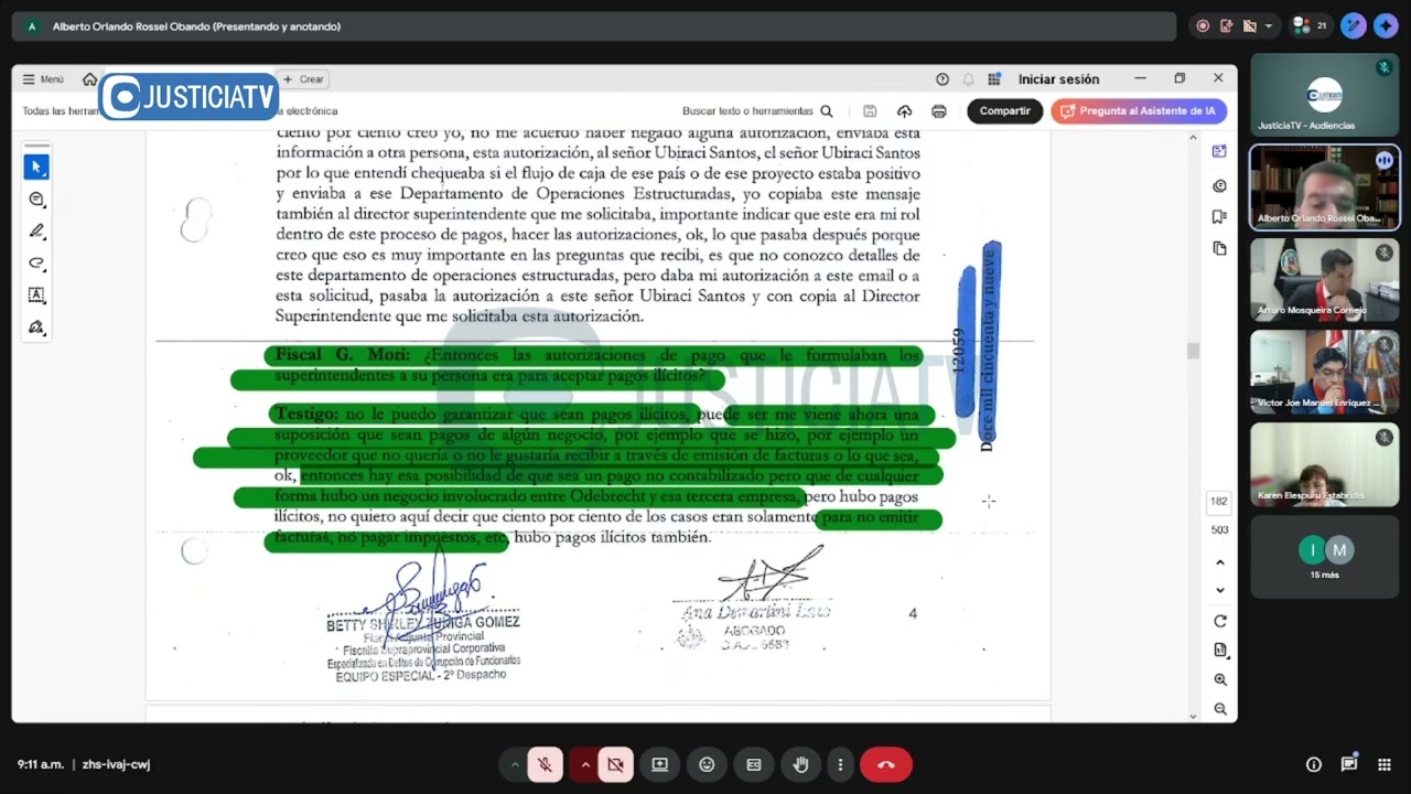 Apelación de sentencia dictada contra Rómulo Peñaranda Castañeda y otros acusados
