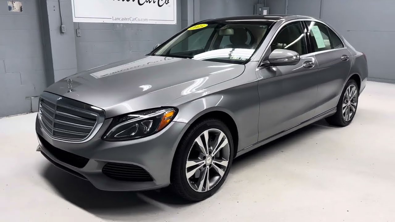 *sold*1-owner 2015 Mercedes Benz C300 4matic with only 85,209 miles!