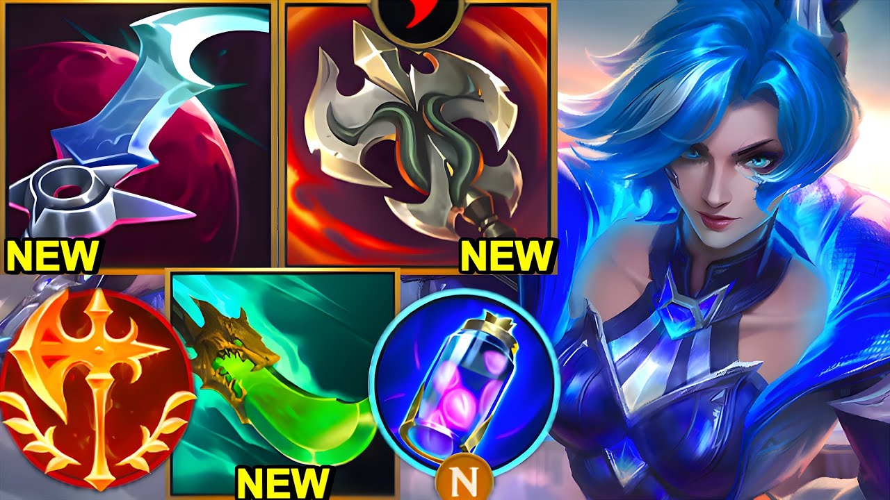 Wild Rift China Top1 Fiora - NEW Ravenous Hydra FIORA Build Runes - Challenger Solo Rank Gameplay