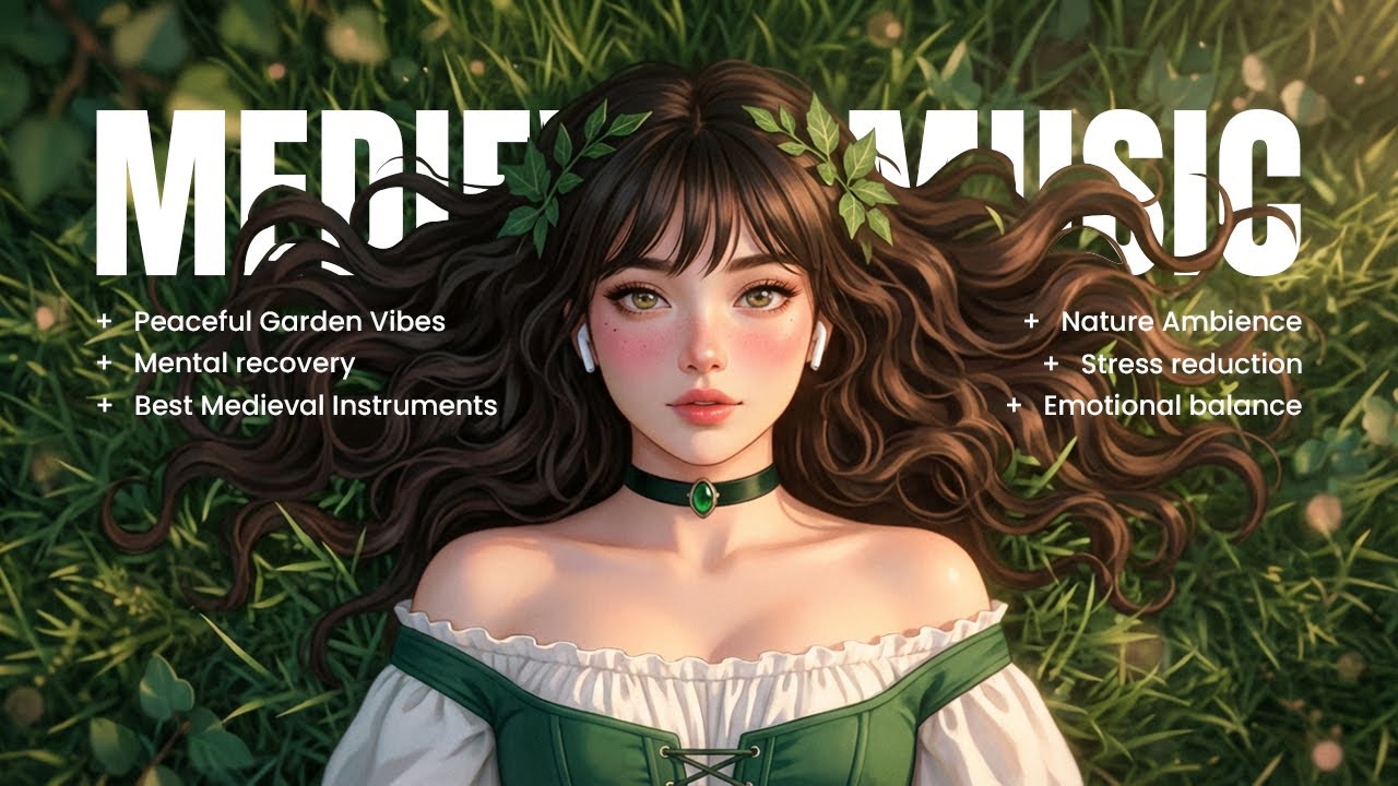 Sleeping Among the Leaves | Peaceful Medieval Instrumental Music 1.5H