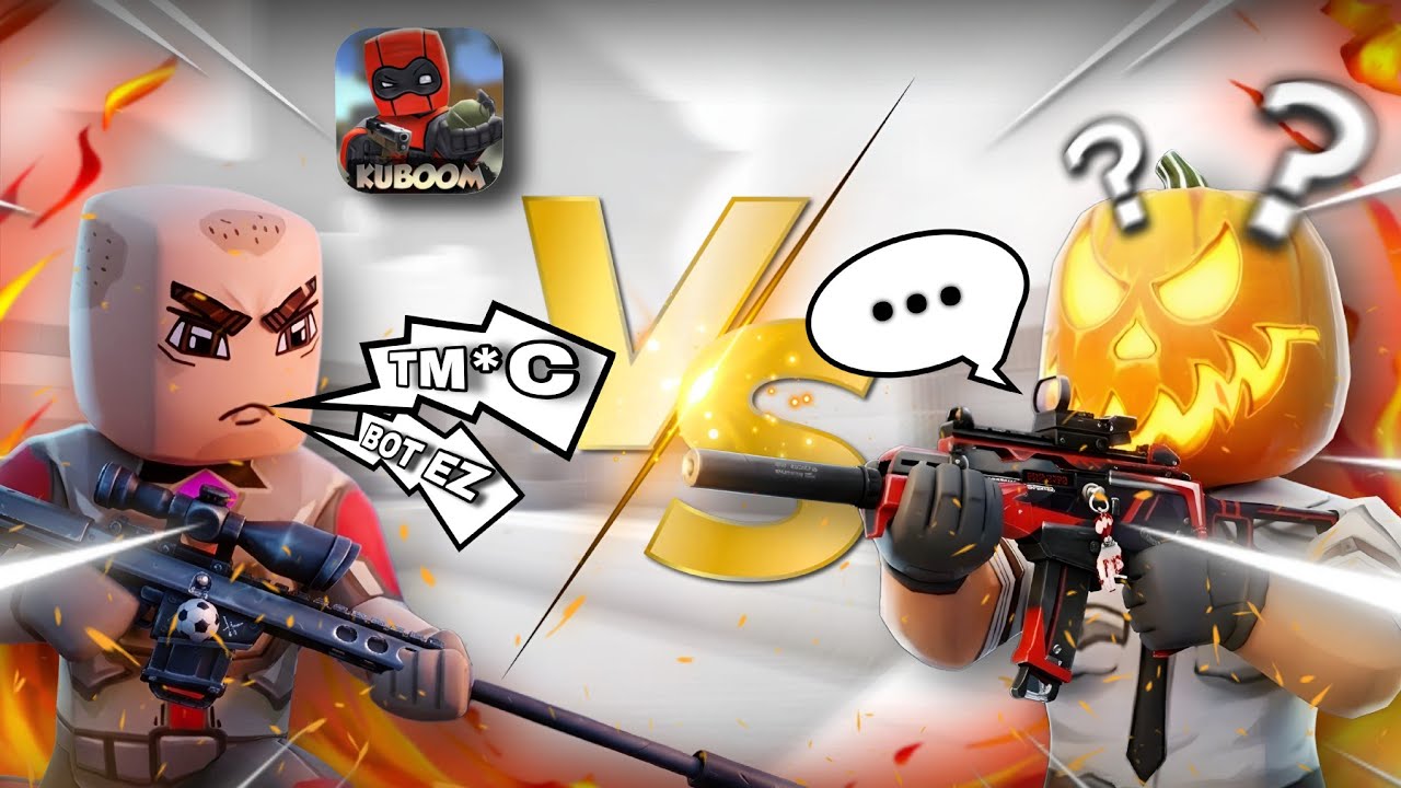 I PLAYED A PVP AGAINST A TRASH TALKER 👺- DUEL | KUBOOM 3D #ky6ym #kuboom3dfpsshooter 