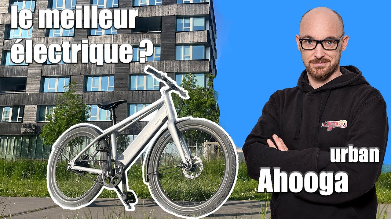 velo electrique de ville es ce le meilleur ? 🚲 🔥 Ahooga Urban tellement ludique ! #veloelectrique