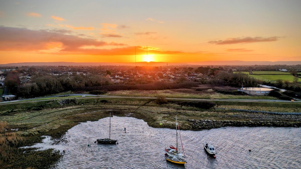 First Flight with the DJI Mini 5 Pro - Clevedon, Sunrise, Amateur Warning!