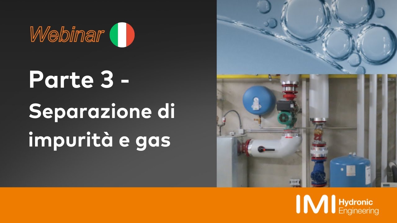 Webinar 2023 - Parte 3 - Separazione di impurità e gas