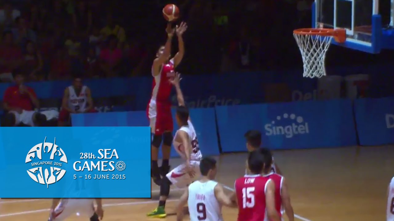 Basketball Men's Preliminary - Vietnam vs Singapore (Day 5) | 28th SEA Games Singapore 2015