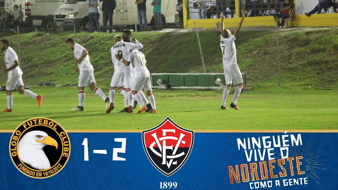 Melhores Momentos - Globo 1 x 2 Vitória - Copa do Nordeste (16/01/2018)