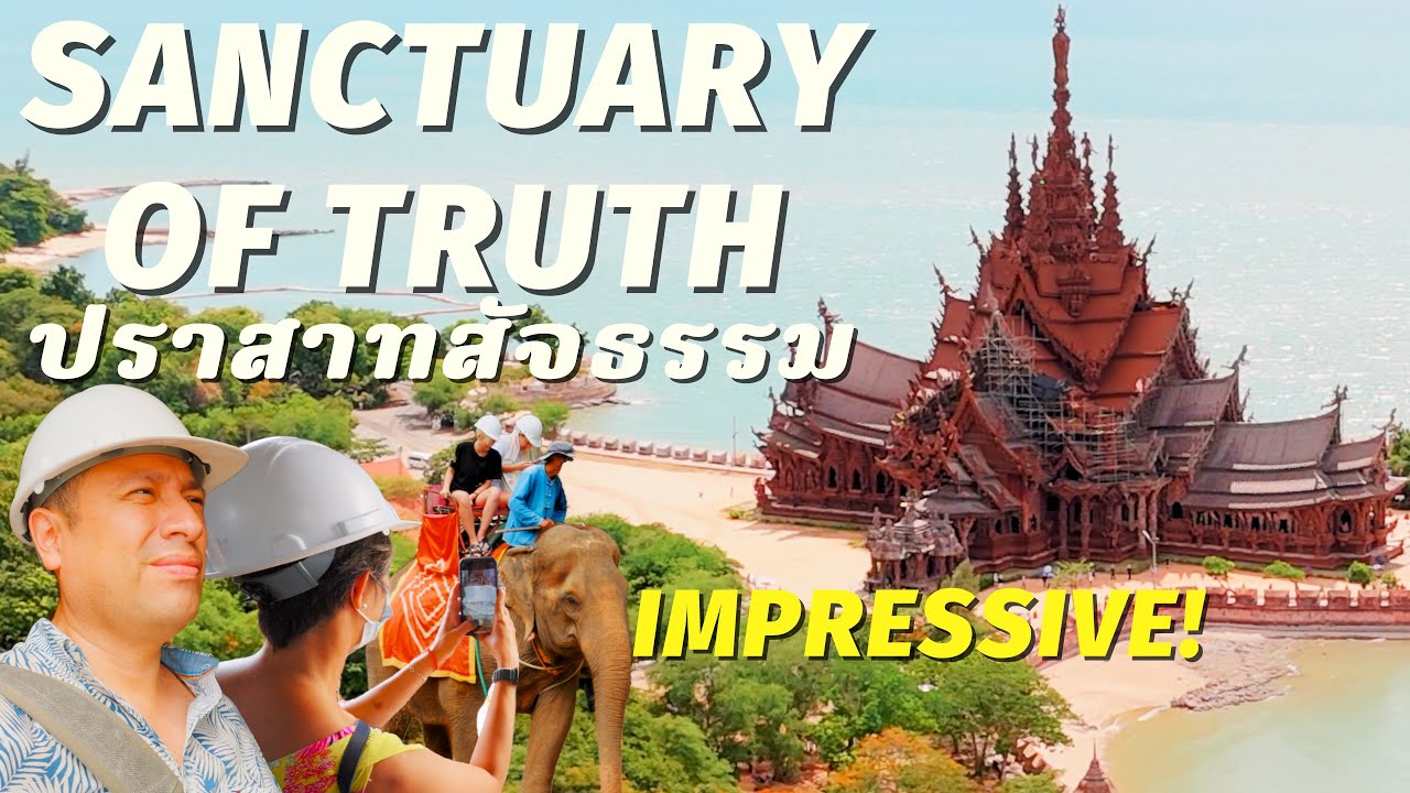 Sanctuary of Truth - ปราสาทสัจธรรม - The LARGEST Wooden Castle in the World in Pattaya, Thailand!