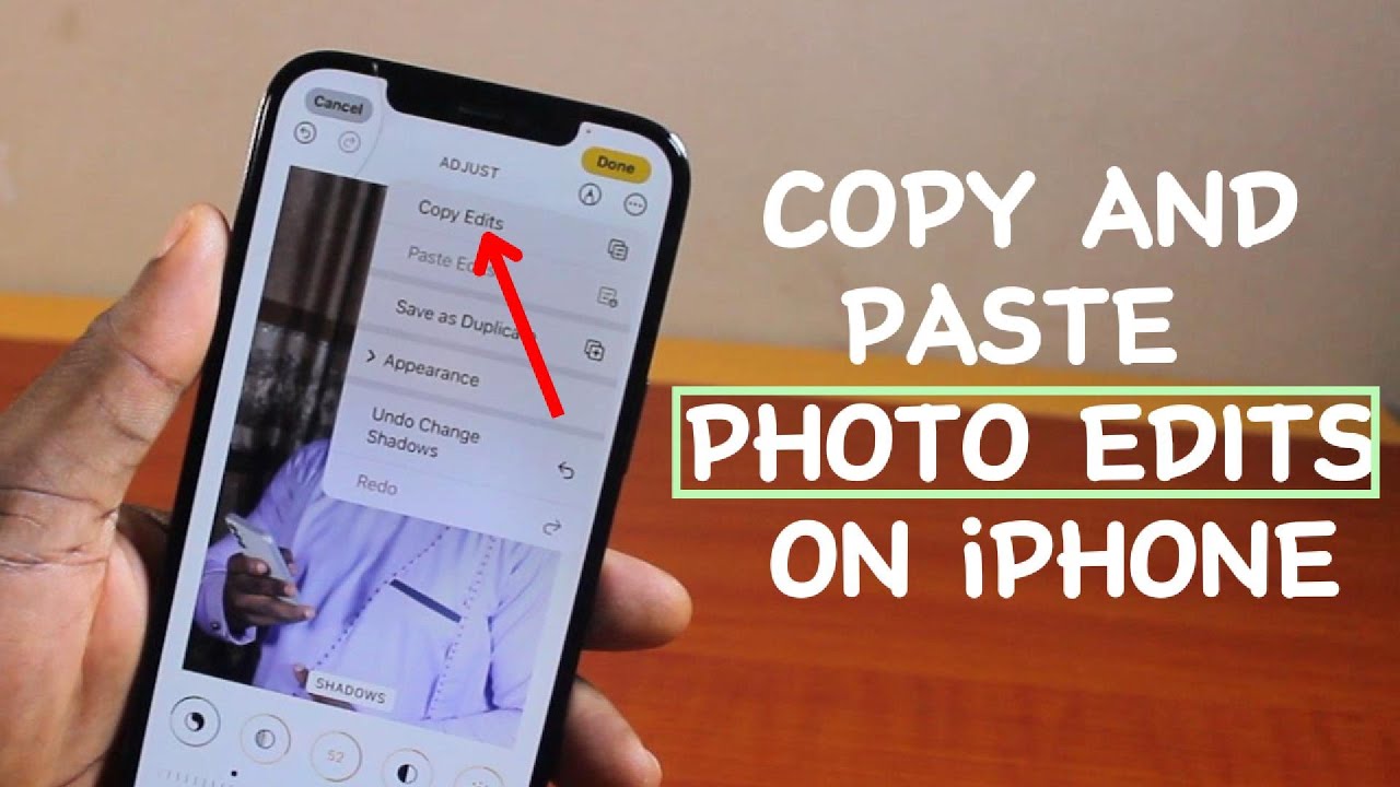 How to Copy and Paste Photo Edits on iPhone
