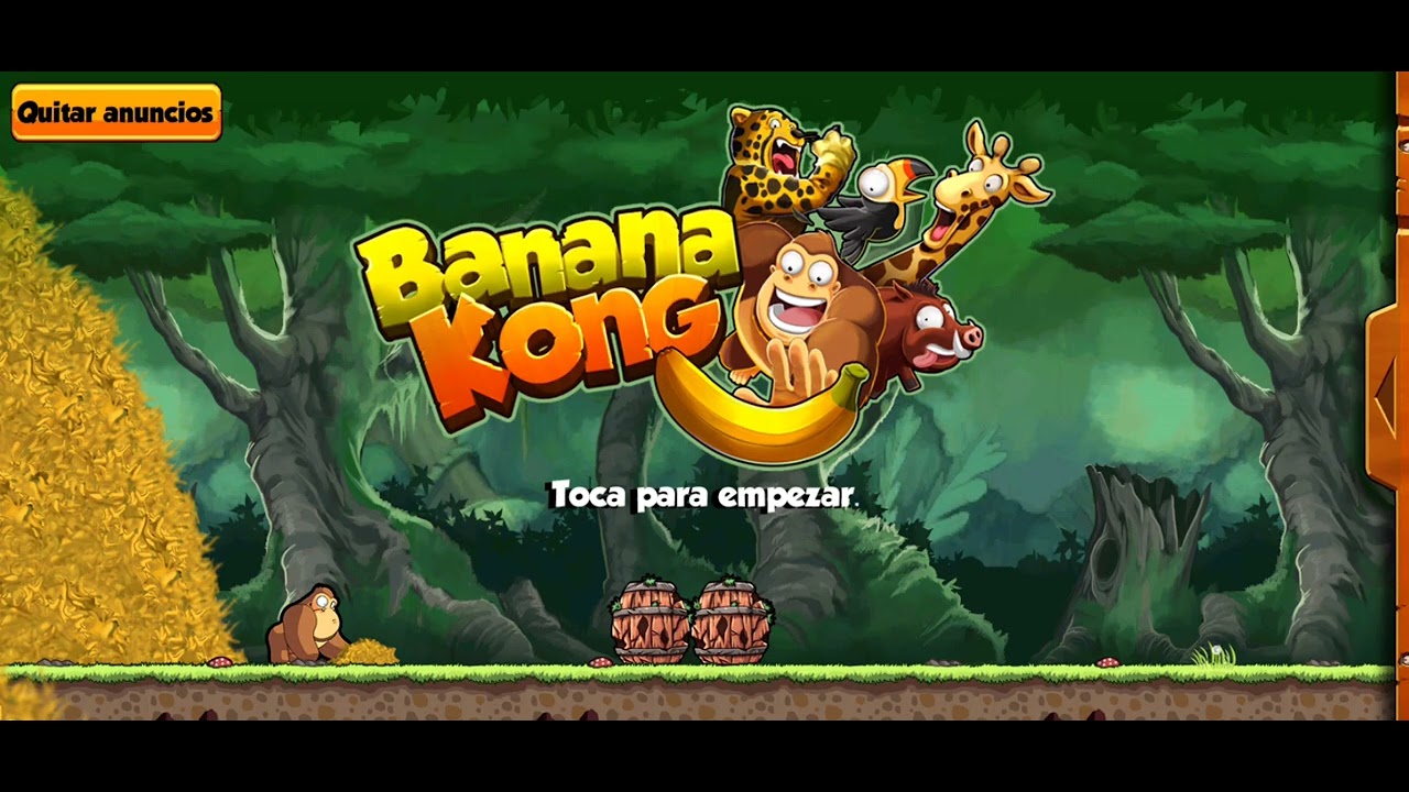 Jugando a banana Kong🙉🤔