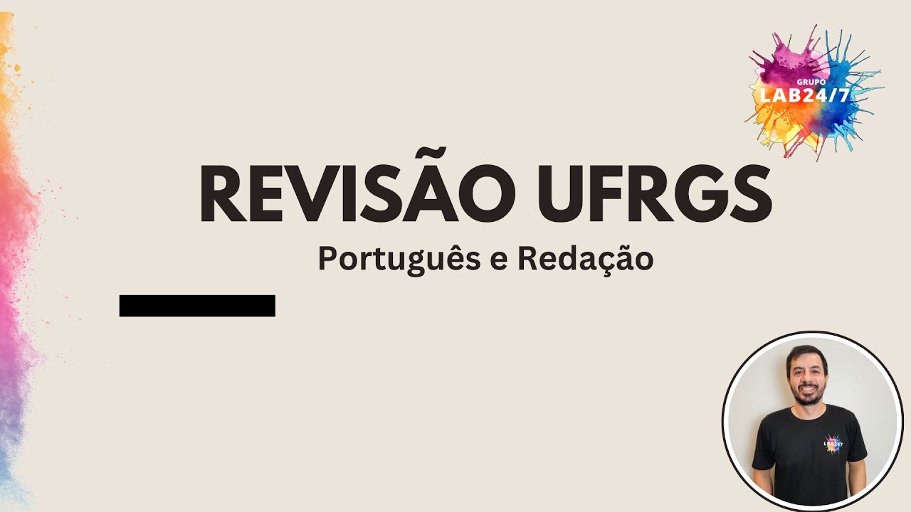 REVISÃO UFRGS 2026 | Português e Redação