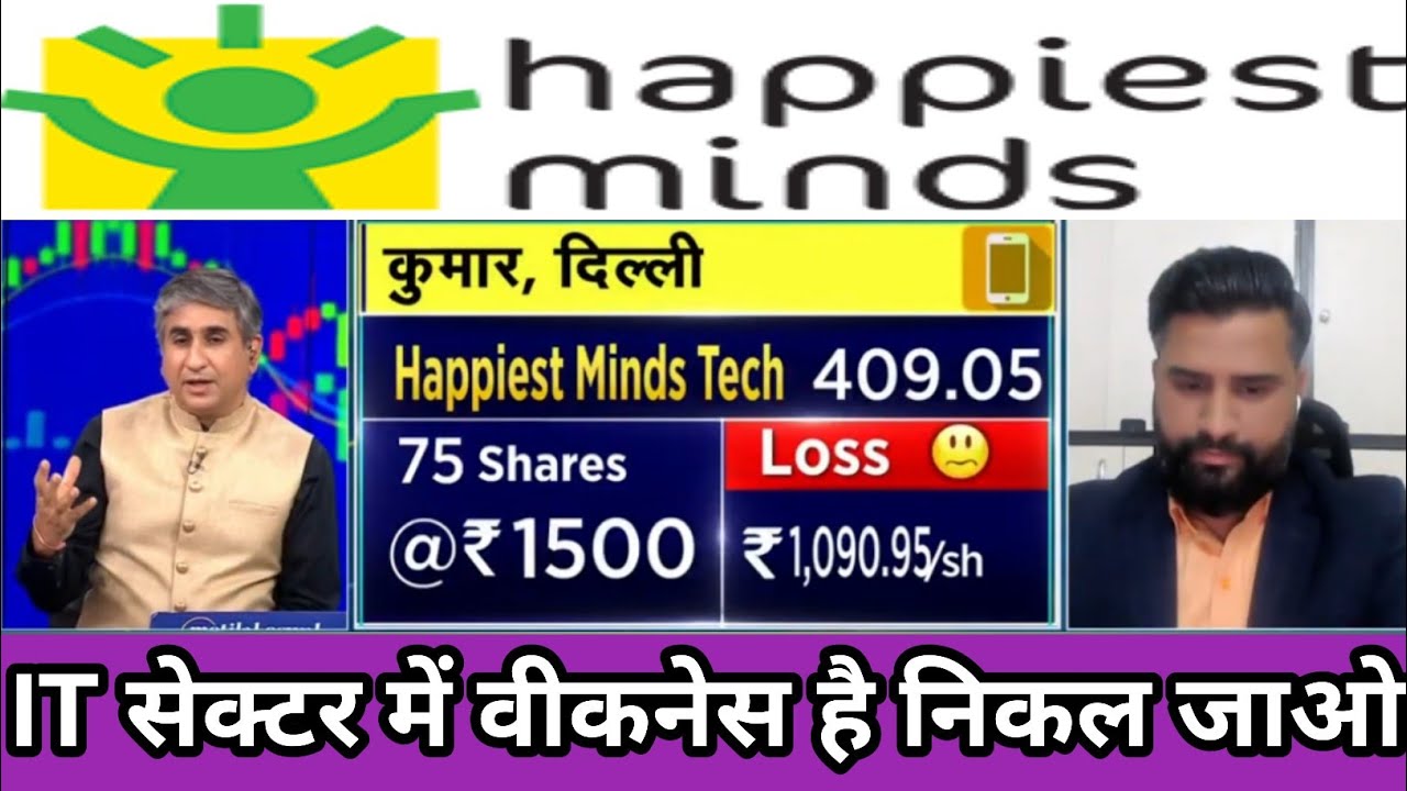 Happiest minds share news | happiest minds share result | happiest minds share dividend | it sector