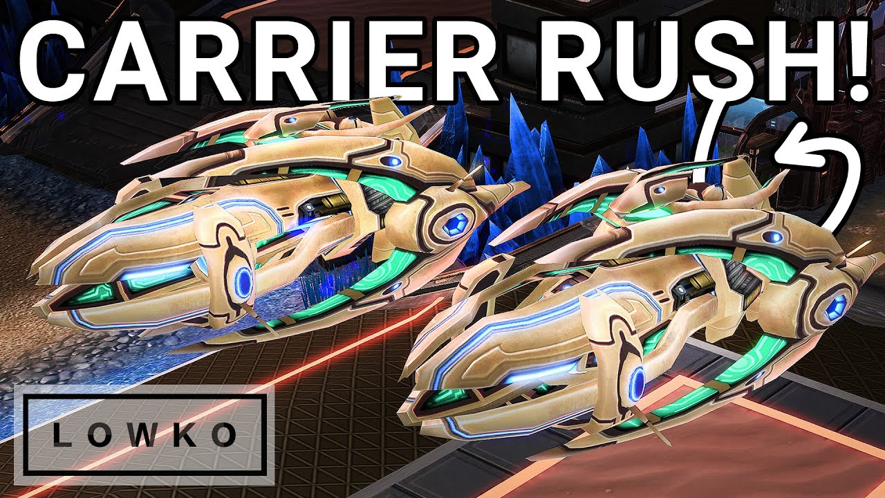 StarCraft 2: Classic's TIER 3 PROTOSS RUSH vs ByuN! (Best-of-3)