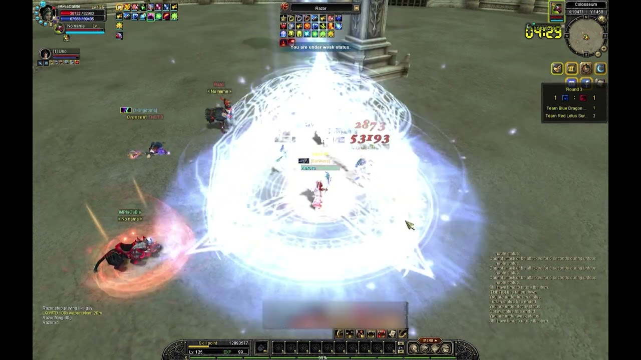 Sailor Online Survivor Arena( Carried by #Uno vs Razor )