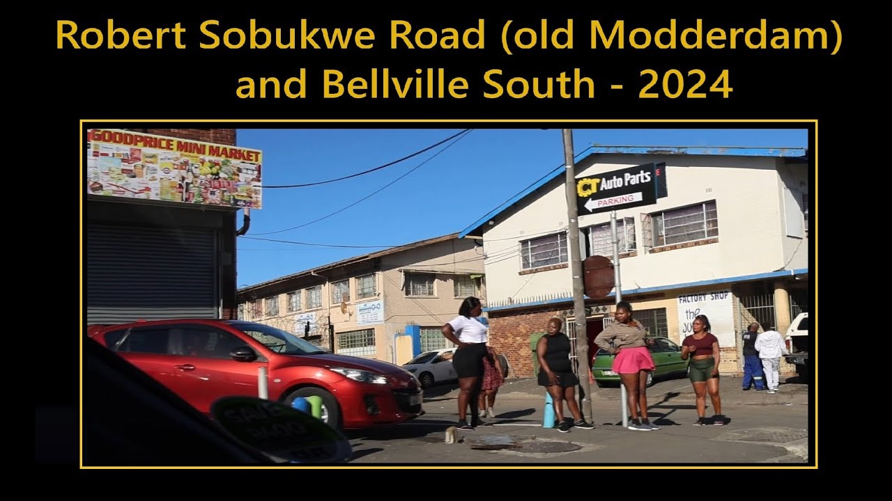 Driving down Robert Sobukwe Road (Modderdam)  -  Bellville South is not the same as it used to be!