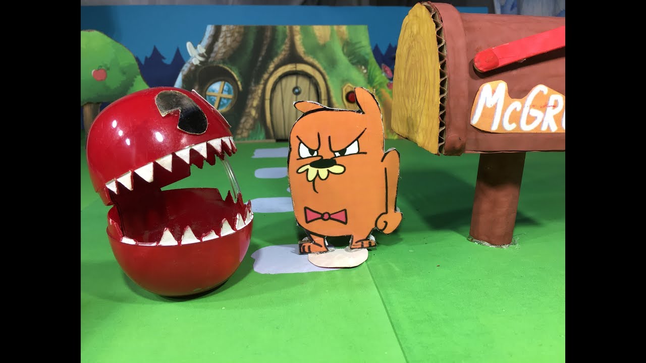 Monster PacMan дразнит зверя в игре Do Not Disturb. DIY