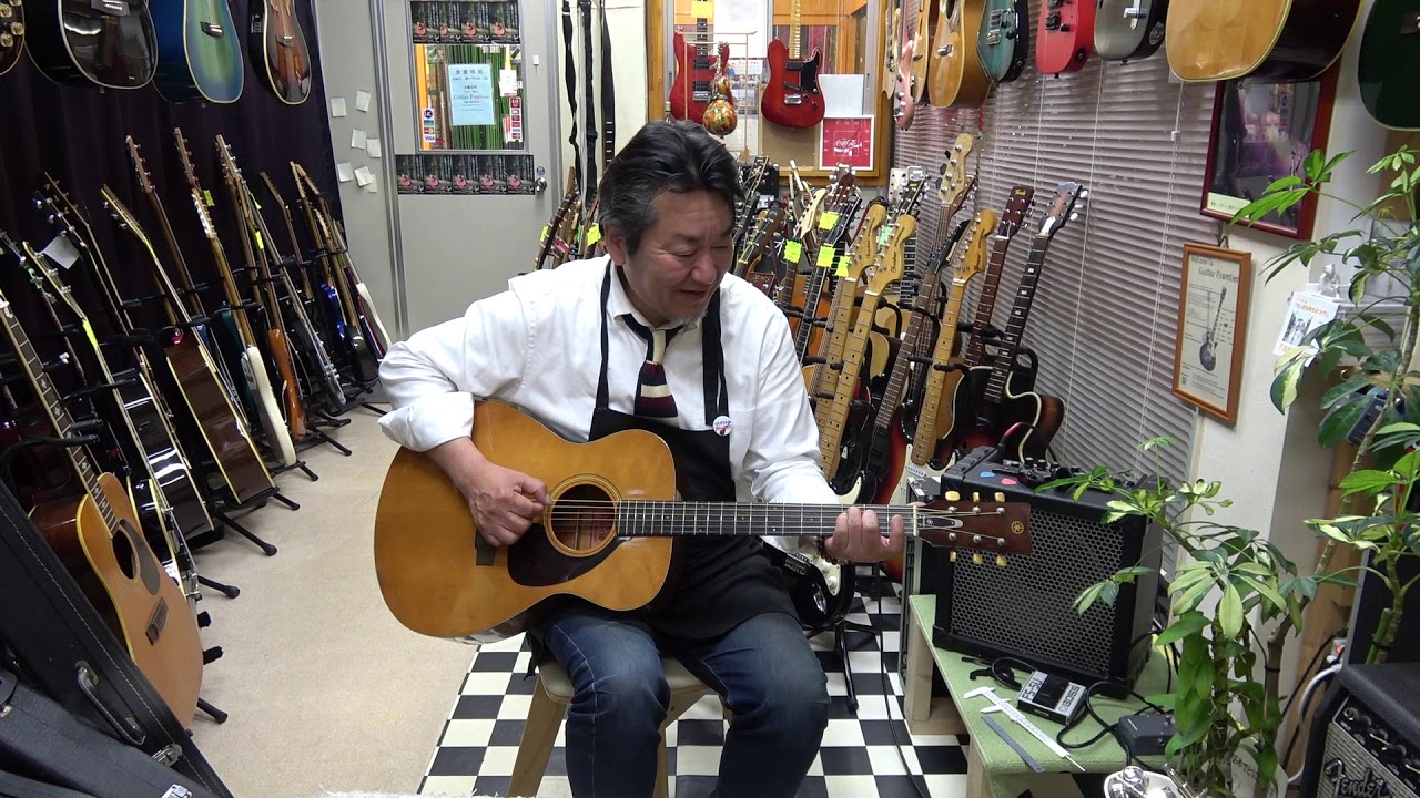 71年製 YAMAHA FG-110 赤ラベル！ ギターフロンティア
