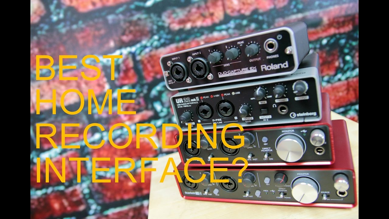 HOME RECORDING INTERFACES Part 1: 2i2 vs 2i4 vs UR22 vs Duo Capture