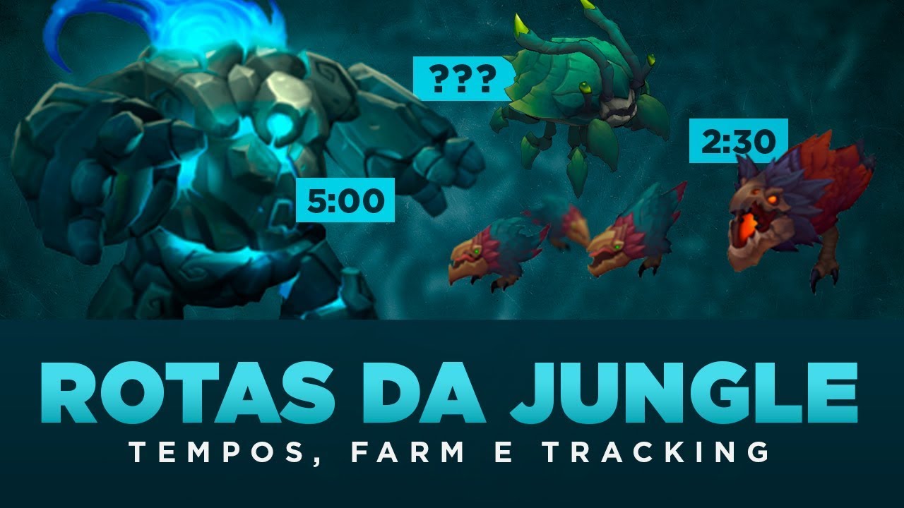 ENTENDENDO A JUNGLE E SUAS ROTAS - ASSUNTOS ESSENCIAIS(FT. GAMEPLAY DE SKARNER NO D3)