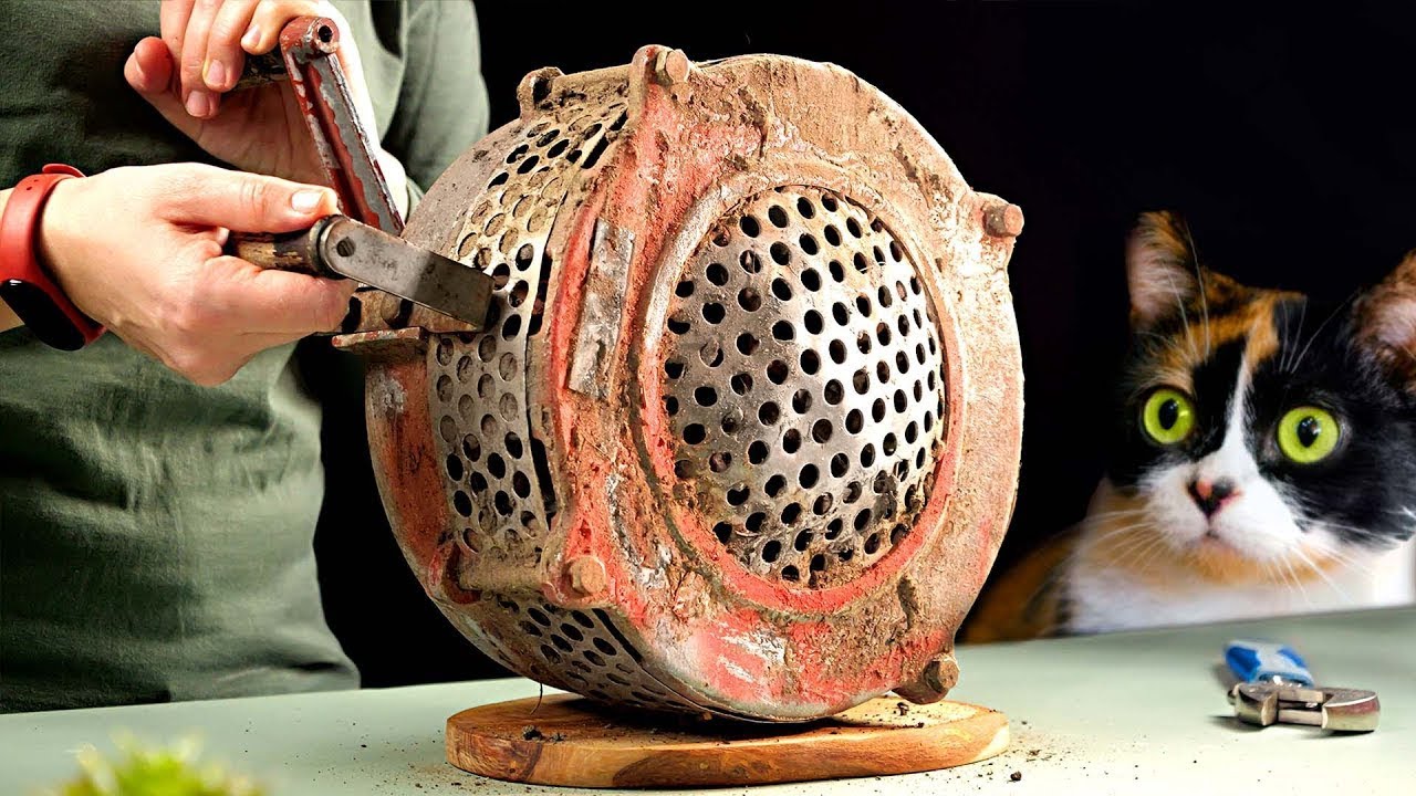 RESTAURACIÓN DE UNA SIRENA ANTIAÉREA DE MANIVELA