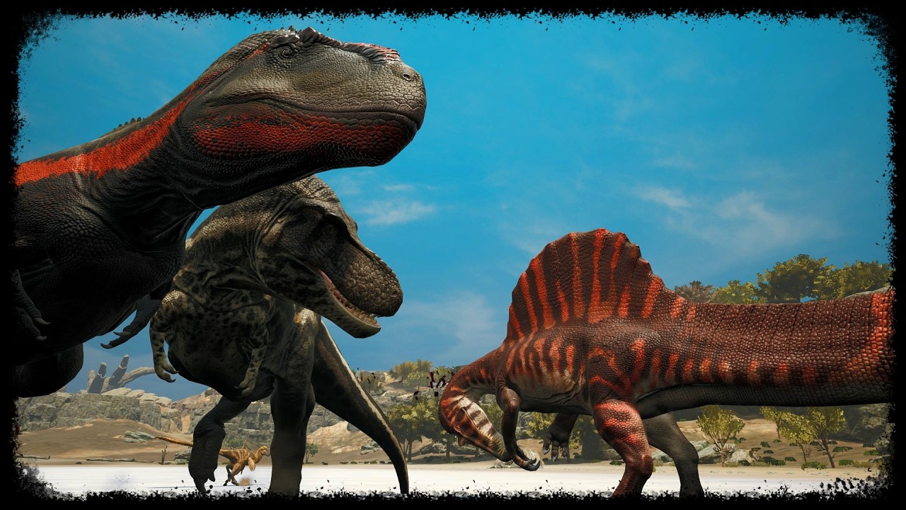 PATH of TITANS | Tyrannosaurus vs Daspletosaurus - Tyrannotitan vs Latenivenatrix | Official server