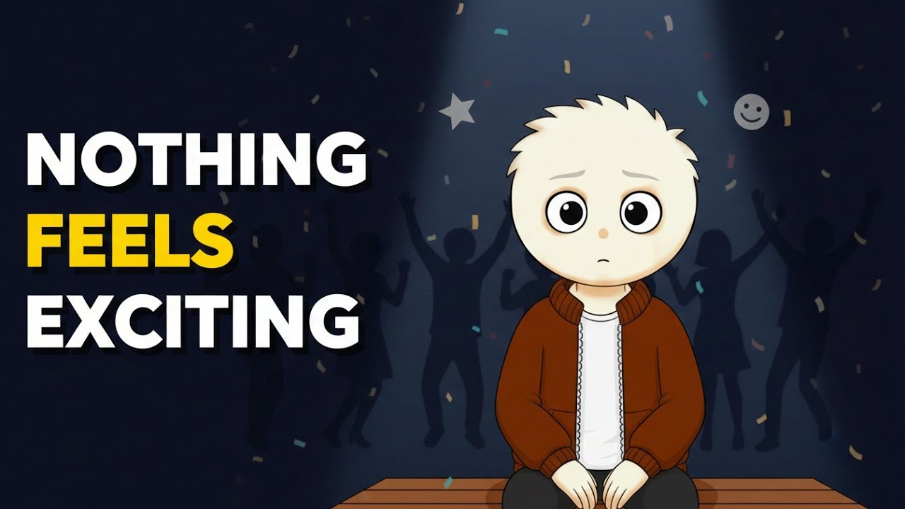 Why You Don't Feel Excited Anymore (Psychology Explains) 