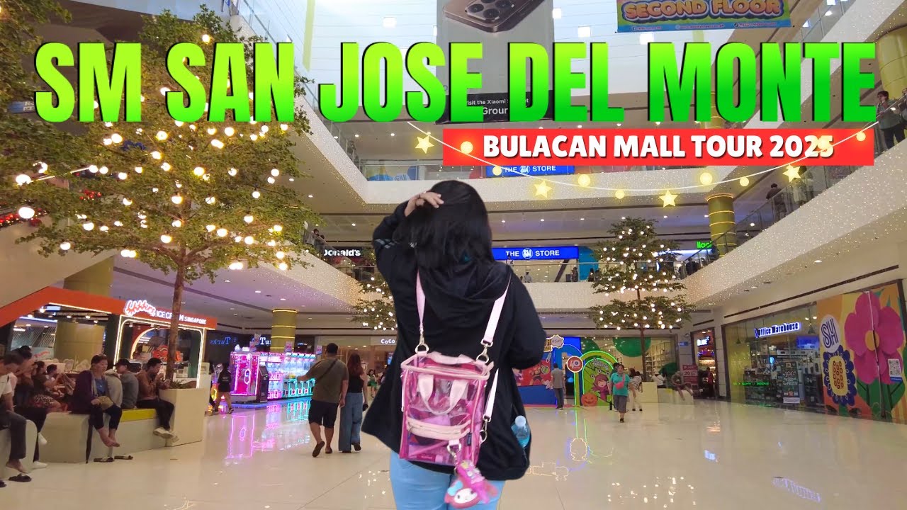 [4K] SM CITY SAN JOSE DEL MONTE - BULACAN MALL TOUR 2025  (BER MONTH 2025)