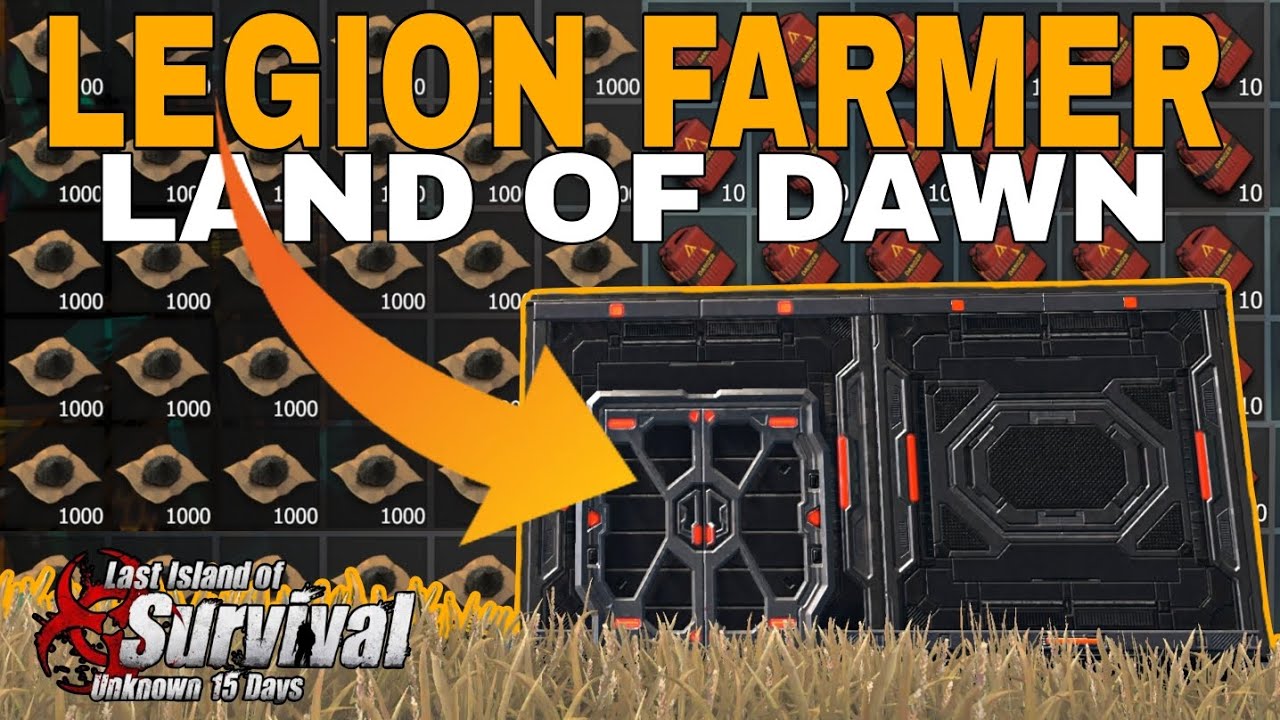 I found a farmer on land of dawn | Last Island of Survival