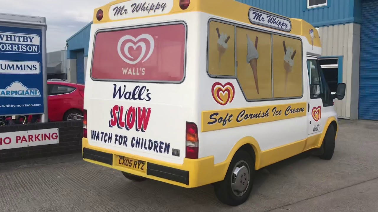 Collecting a new Ice Cream Van