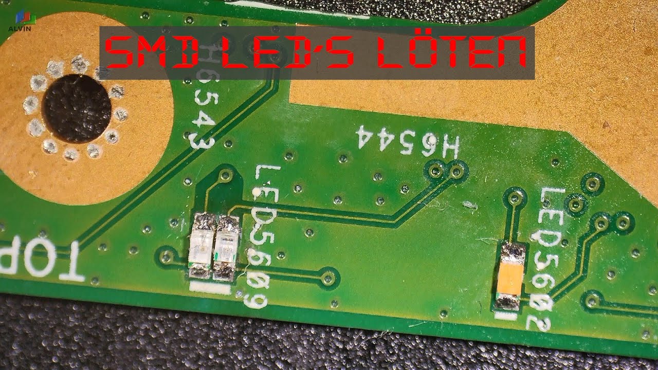 SMD LED´s Löten [2025]