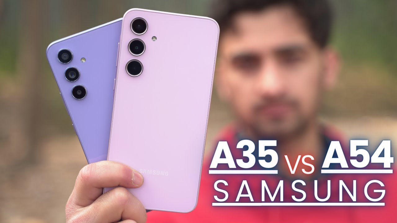 Samsung Galaxy A35 vs Samsung Galaxy A54 Comparison!