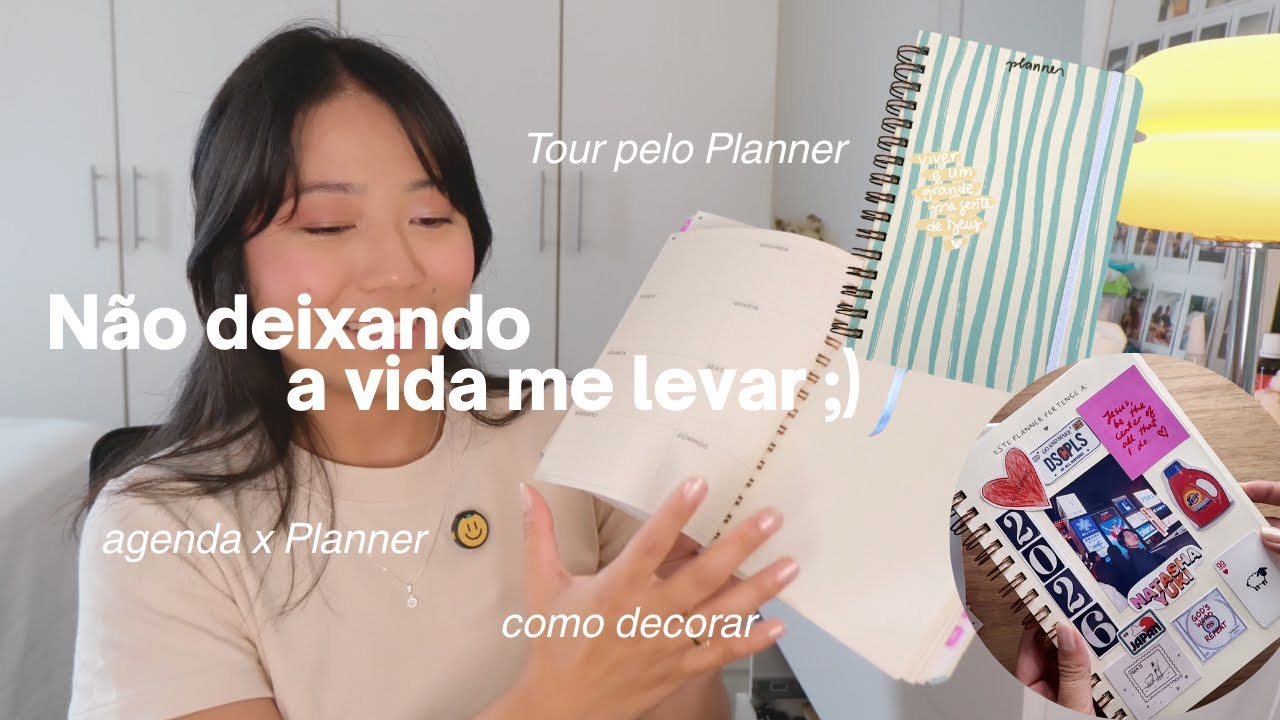 2026 não será no improviso | Tour pelo Planner 2026 + decoração