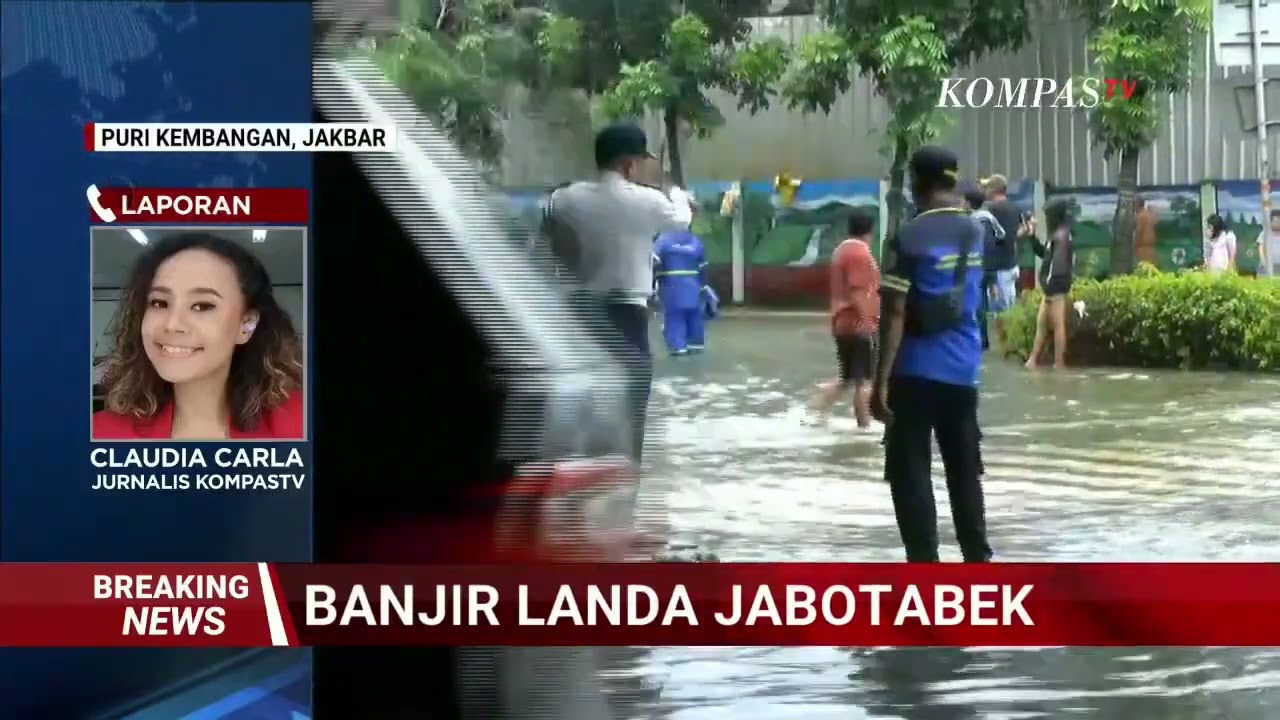 Kondisi Terkini Banjir di Puri Kembangan, Jakarta Barat