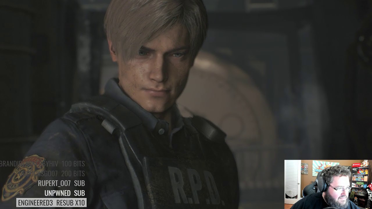 Boogie plays - Resident Evil 2 - (Leon playthrough Part 2)