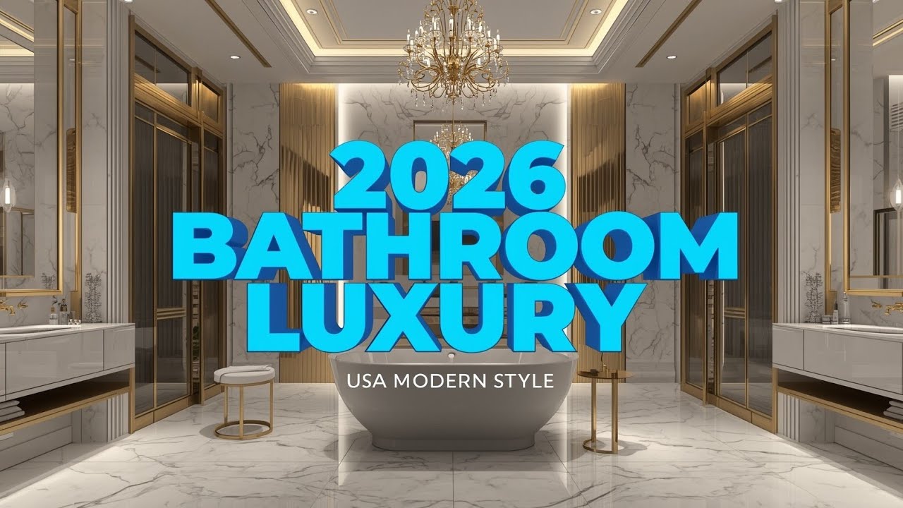 2026 Luxury Bathroom Trends in USA | Modern, Smart & Spa-Inspired Designs