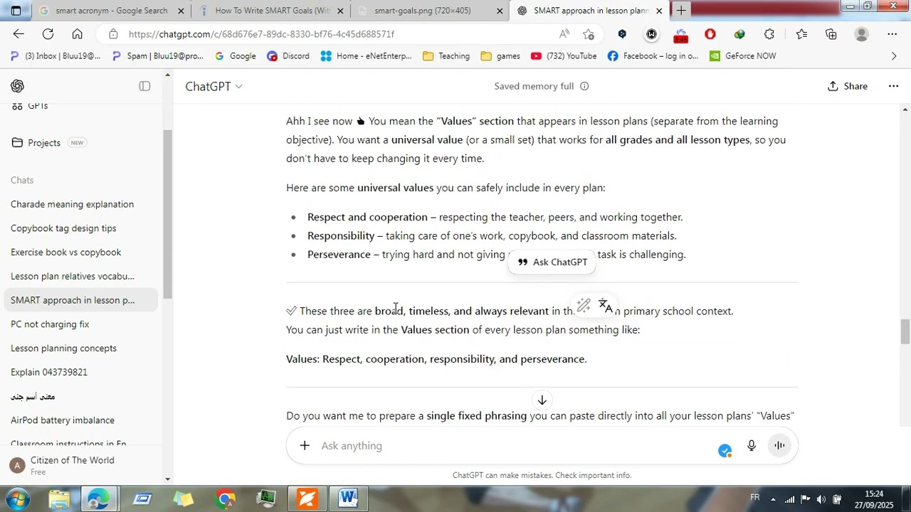 Vocabulary Lesson Plan for 3PS, 4PS, and 5PS in Algerian Primary Schools (English Language) Part 01.